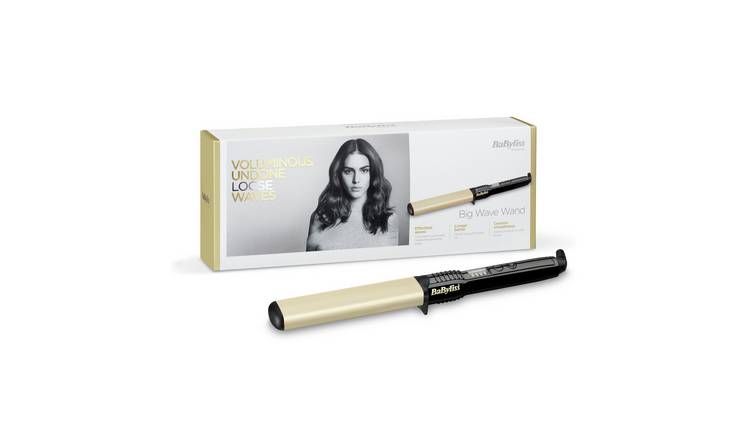 Buy BaByliss Big Wave Curling Wand | Hair curling wands and curling tongs |  Argos