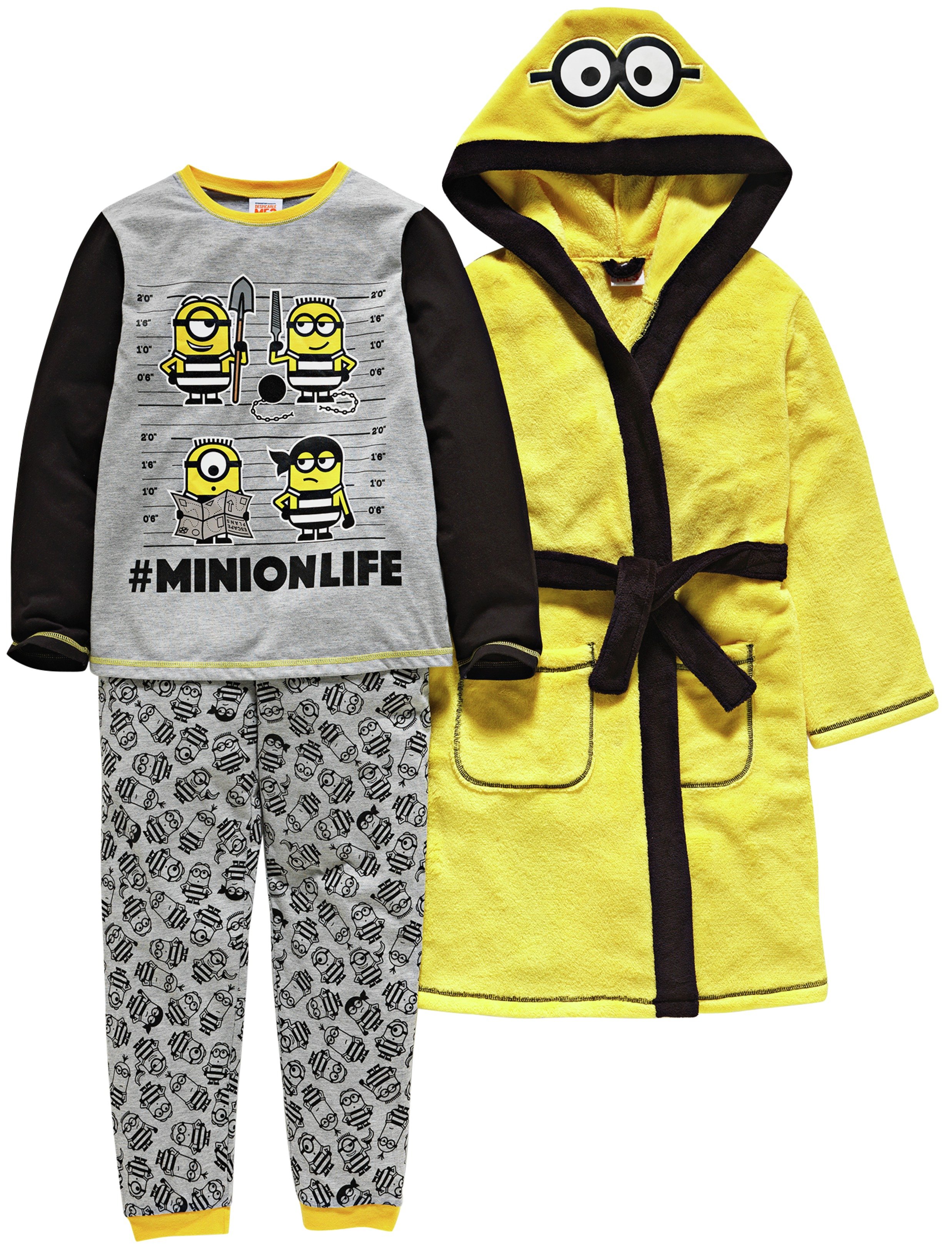 Minions Yellow Nightwear Set - 7-8 Years