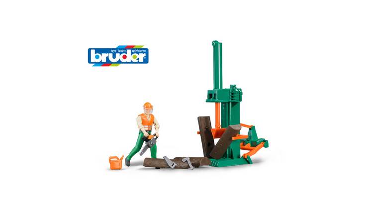 Bruder BWorld 1:16 Forestry with Accessories - Age 3+