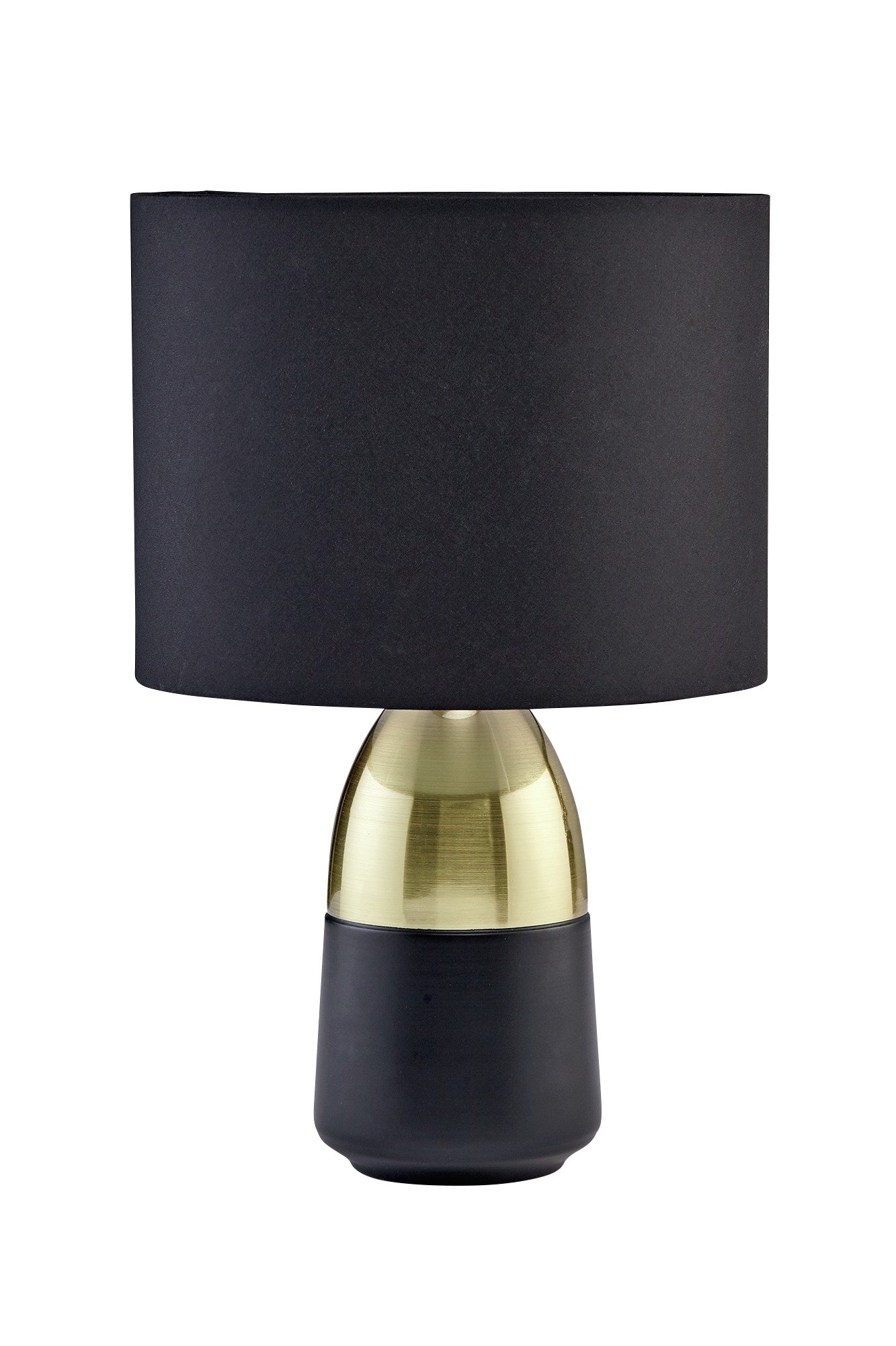 Argos Home Duno Touch Table Lamp - Black & Brass