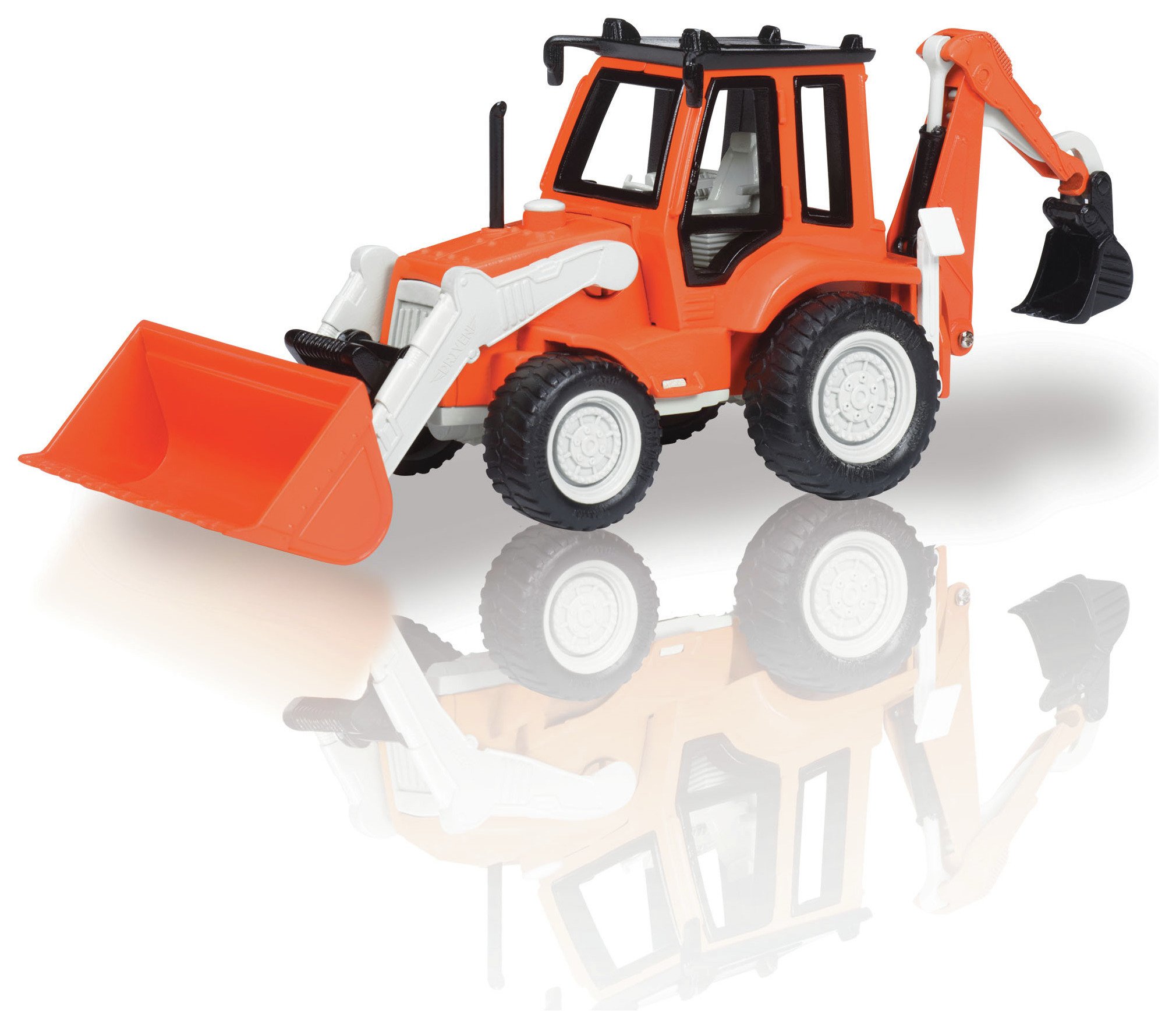 Driven Mini Backhoe Loader Vehicle