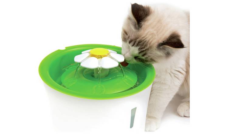 Buy Catit Flower Cat S Drinking Fountain Cat Bowls And Feeders