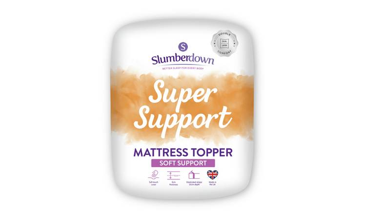 Slumberdown Support 4cm Mattress Topper - Double