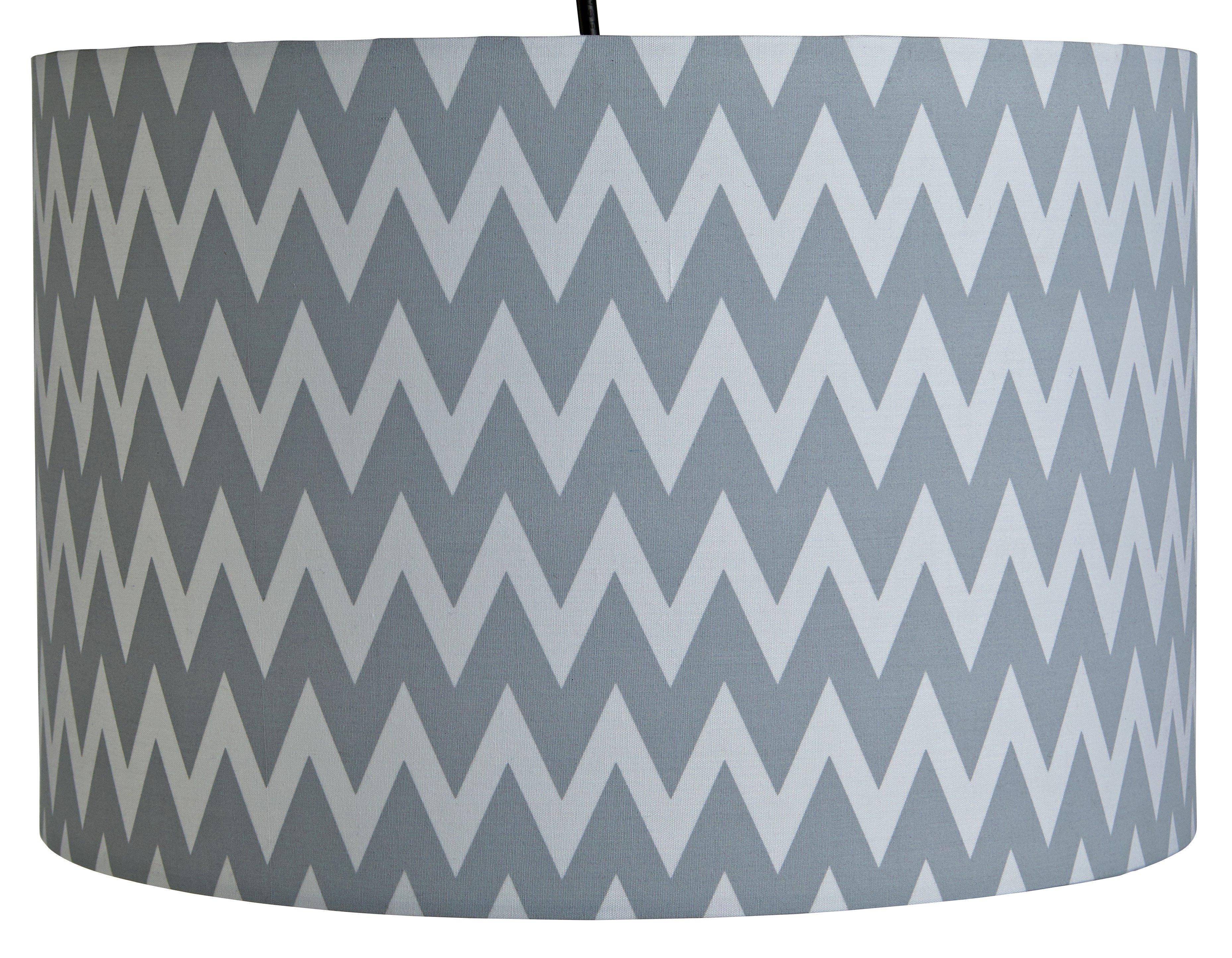 Argos Home Wave Pendant  Light Shade - Grey & White