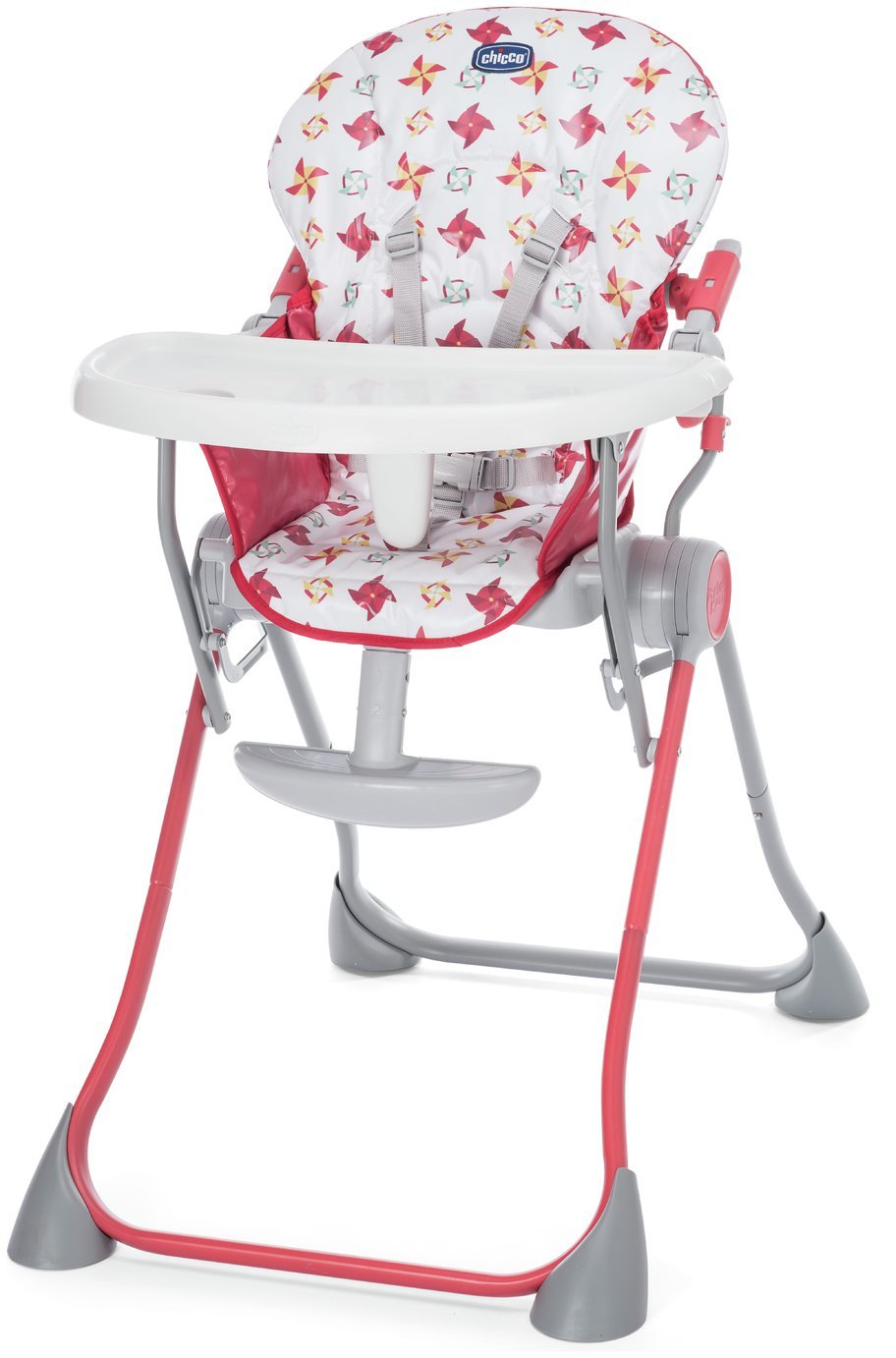 Chicco Red Pocket Meal Highchair