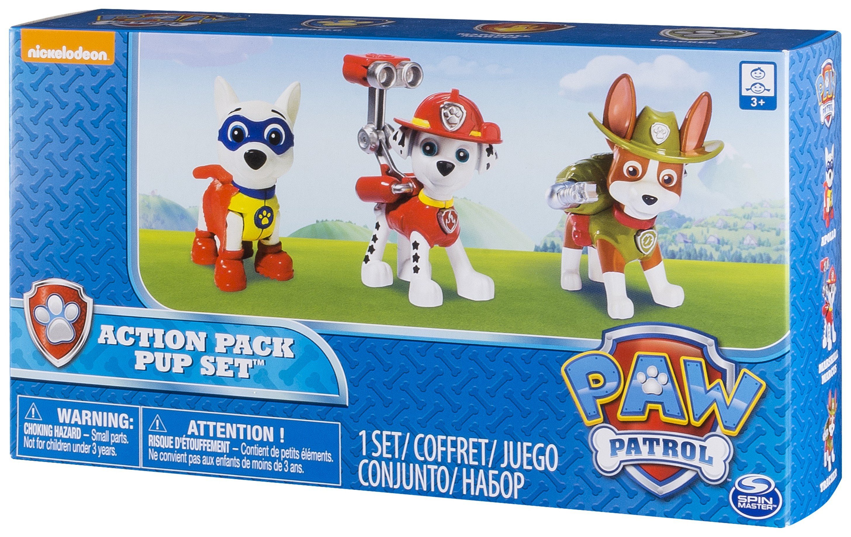 Paw Patrol Set 2 Action Pack Pups Reviews