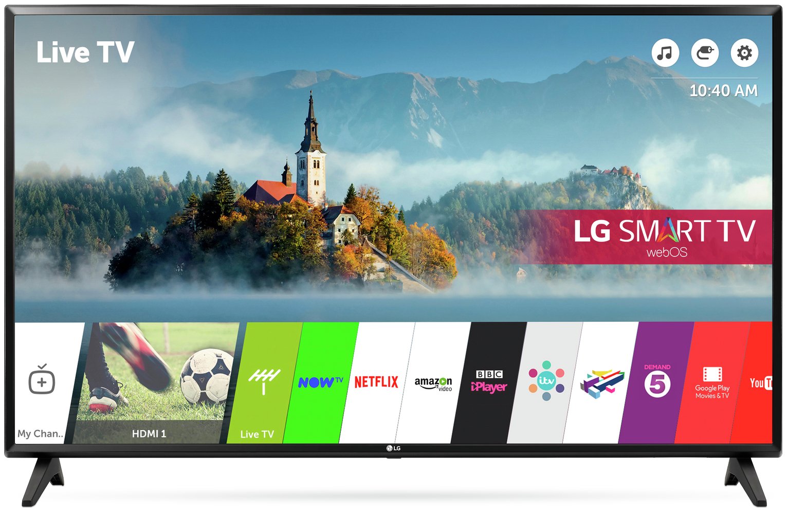 LG 43LJ594V 43 Inch SMART Full HD TV Review