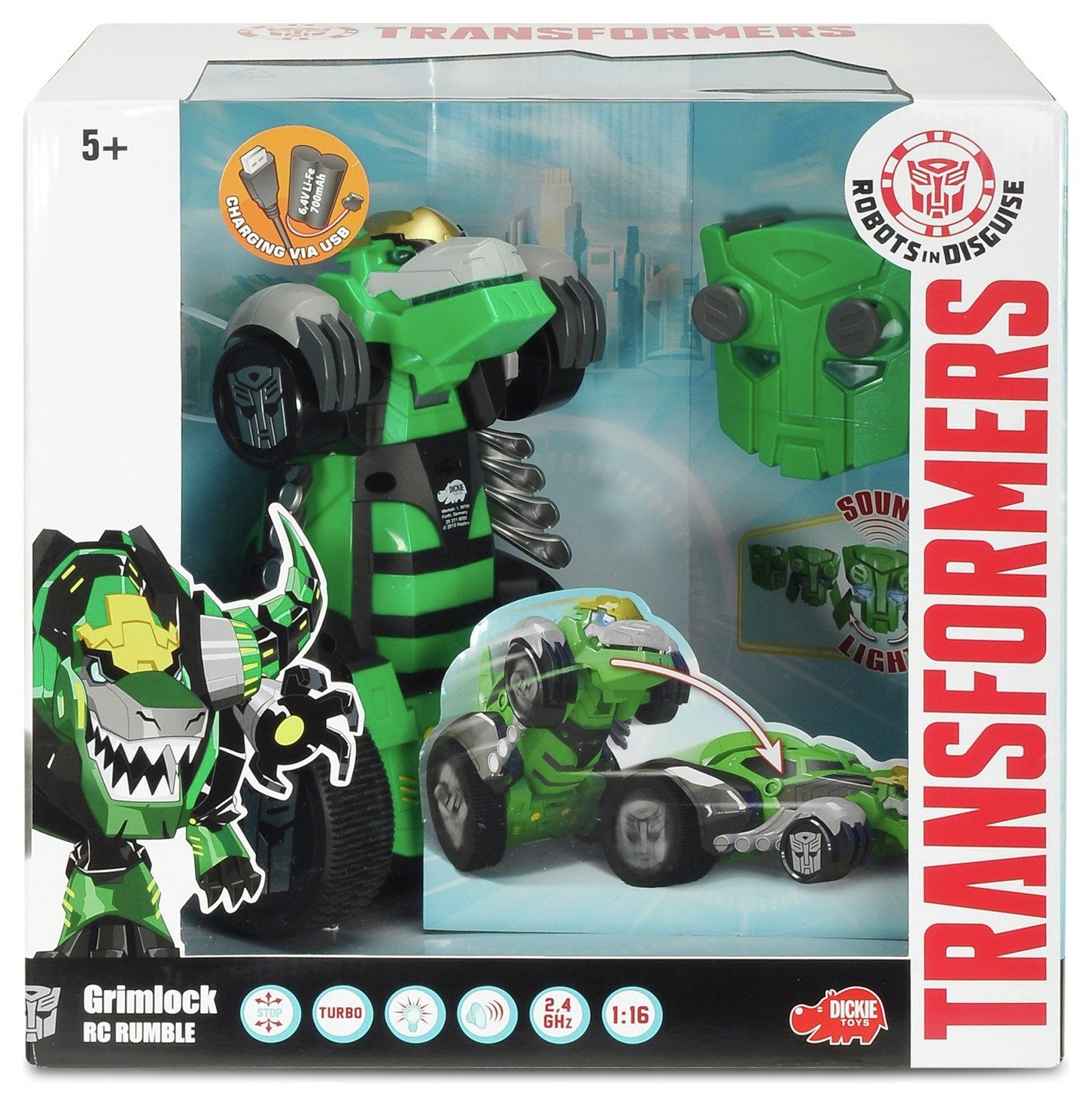 Dickie 1:16 RC Rumble Grimlock