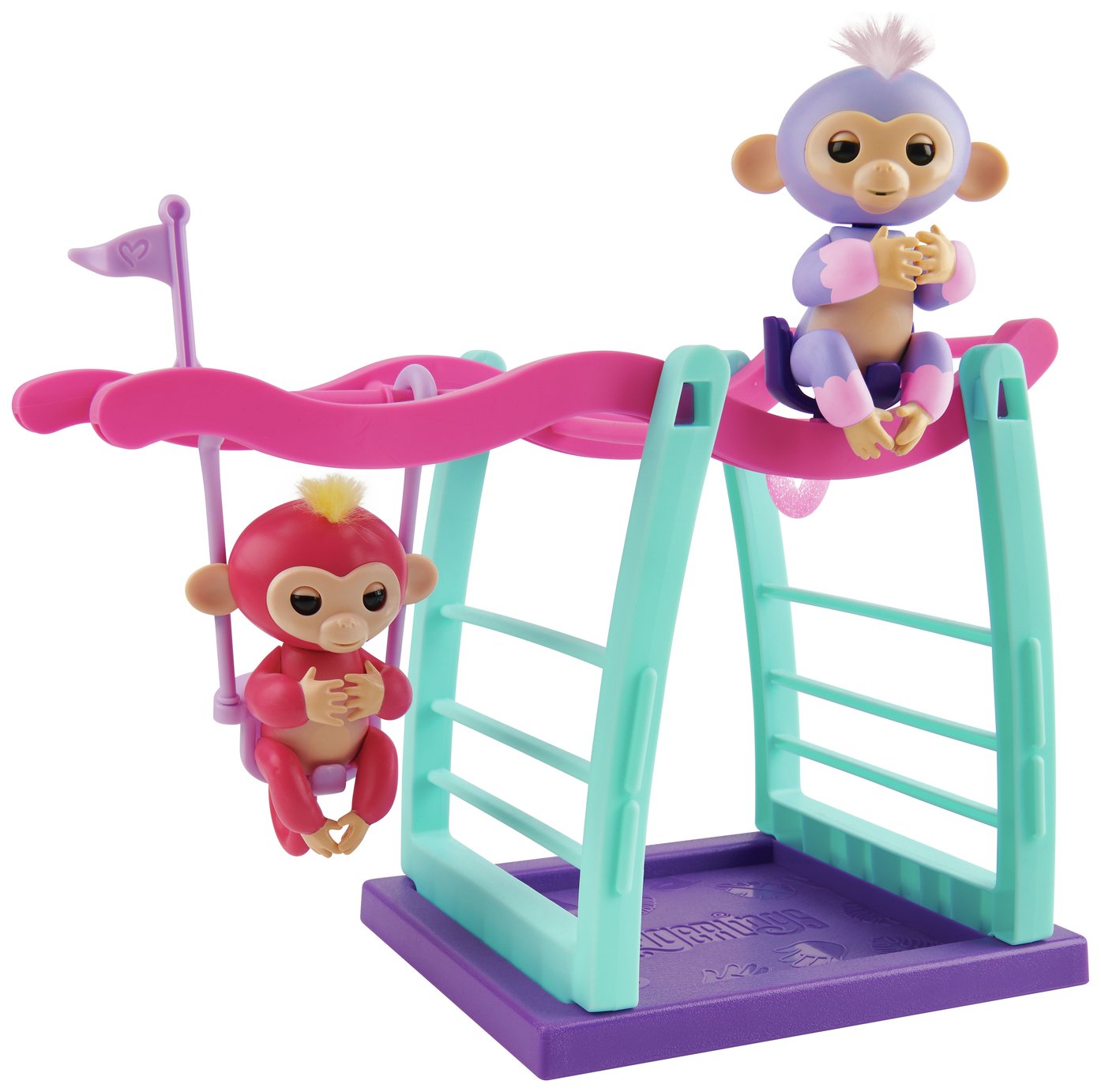 Fingerlings playset with 2 hot sale monkeys