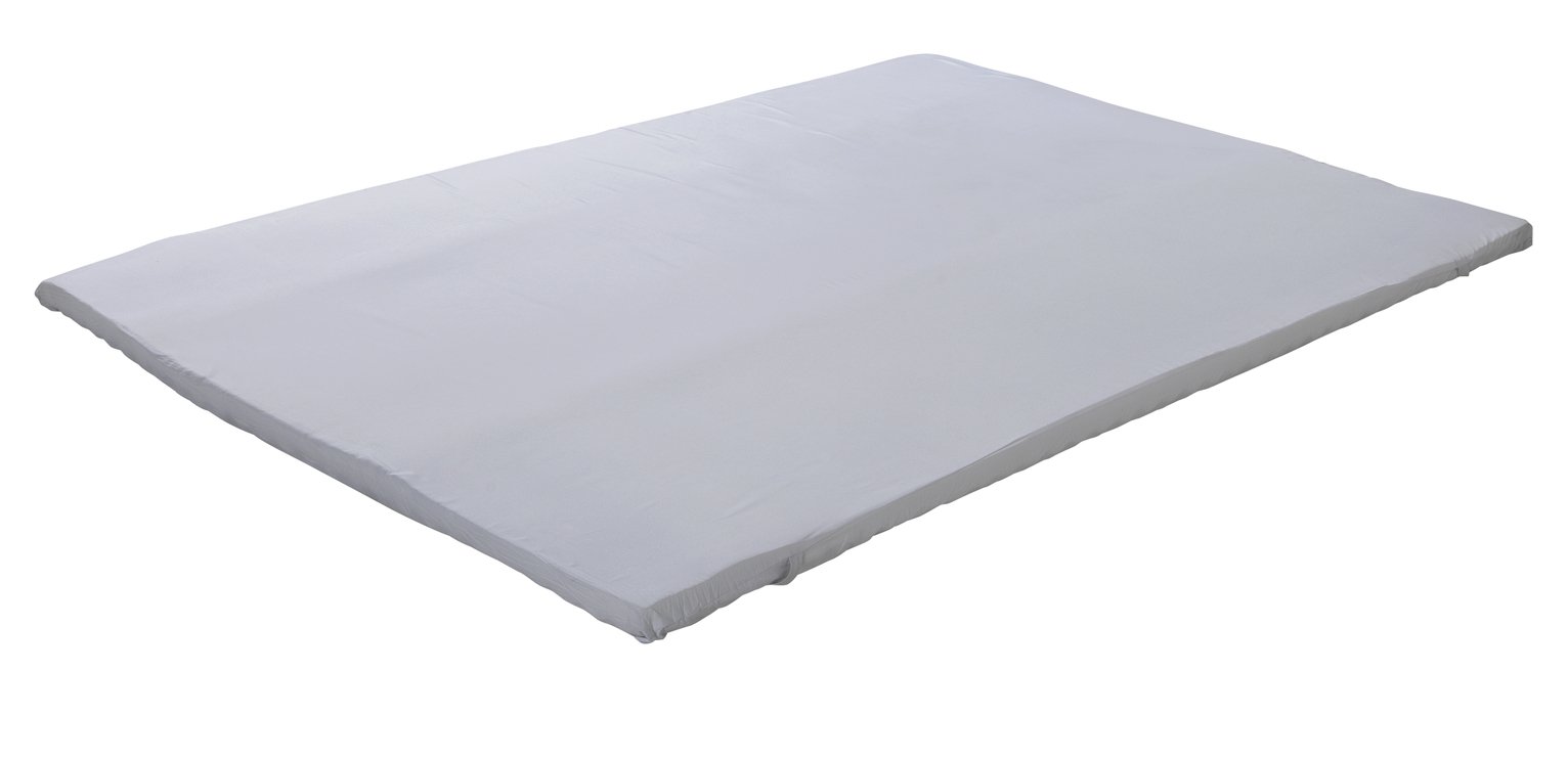 argos home memory foam mattress topper