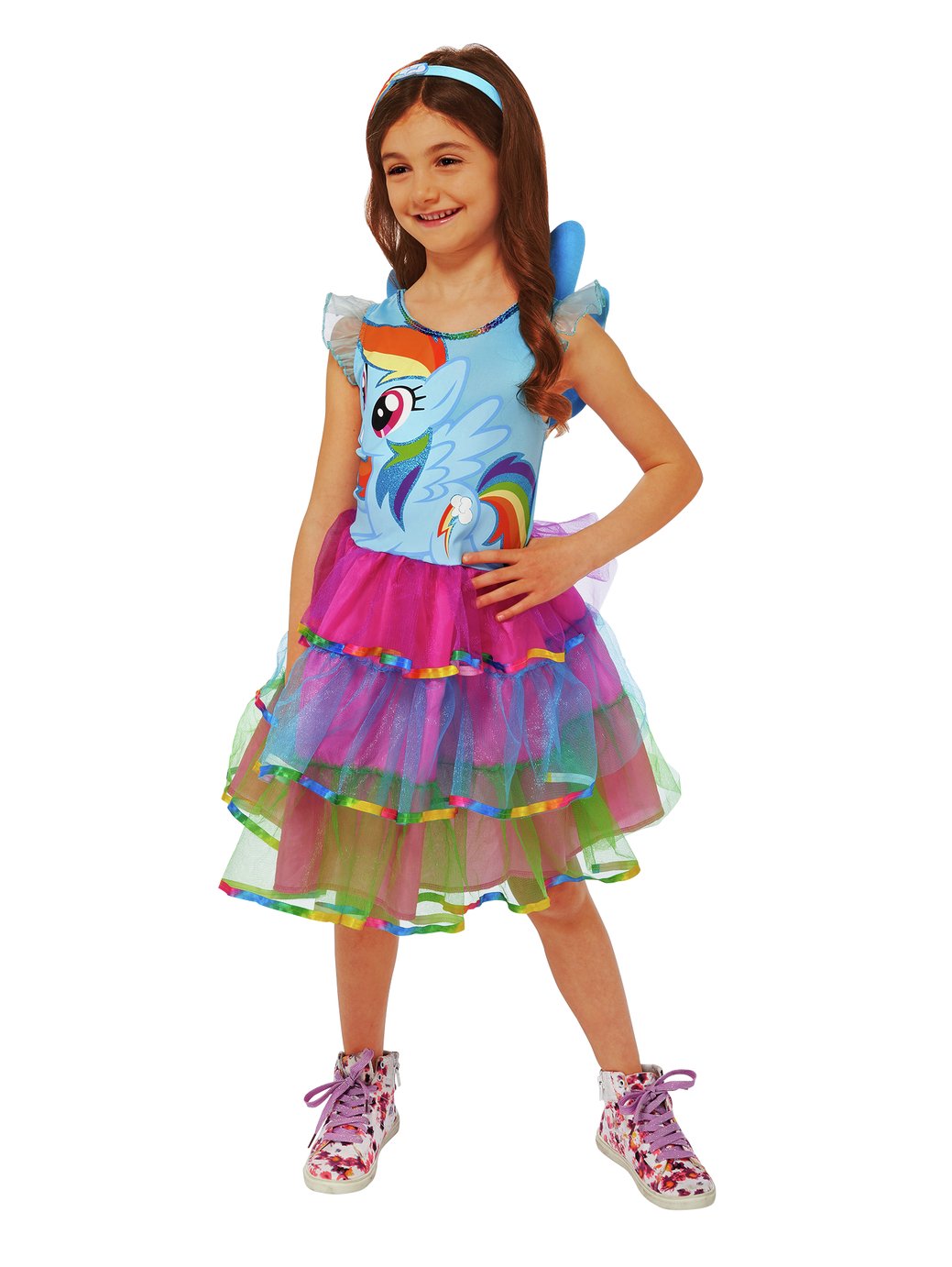 My Little Pony Rainbow Dash Fancy Dress Costume - 7-8 Years