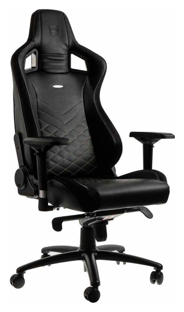 Noblechairs EPIC Gaming Chair - Black / Gold
