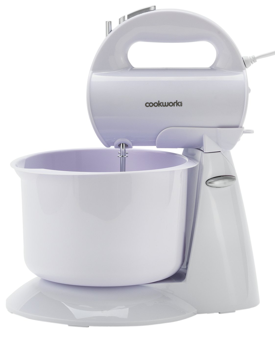 Cookworks Hand and Stand Mixer with Bowl