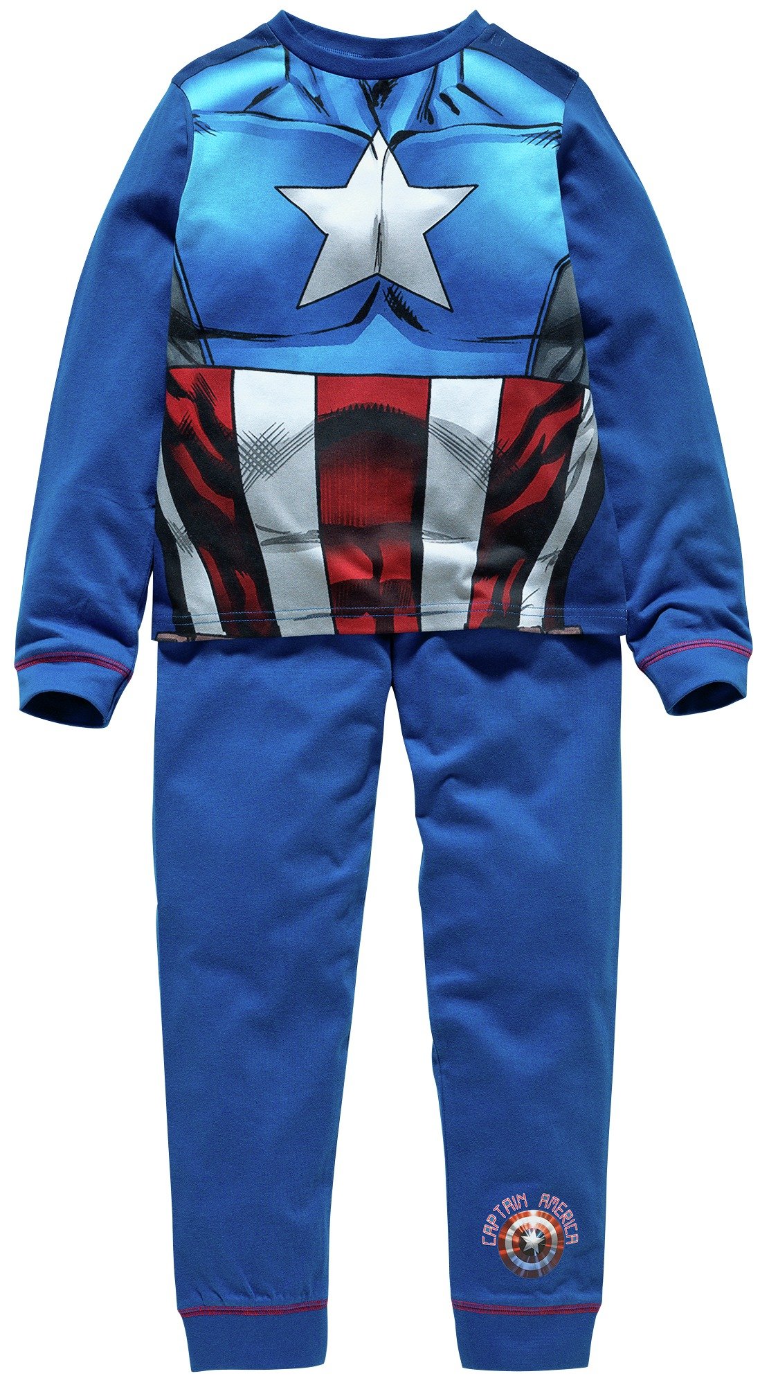 Captain America Novelty Pyjamas - 7-8 Years