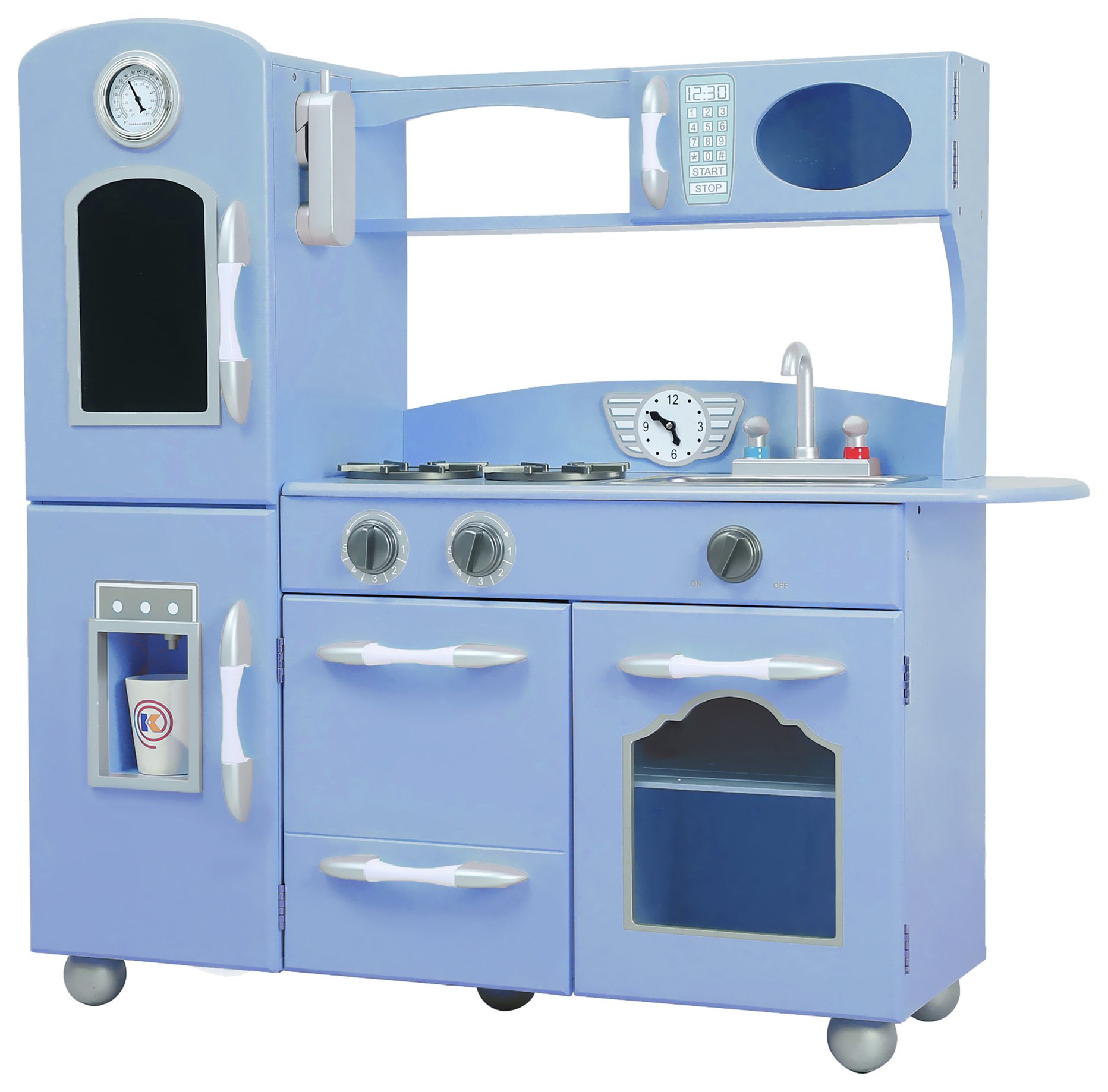 wooden play kitchen argos