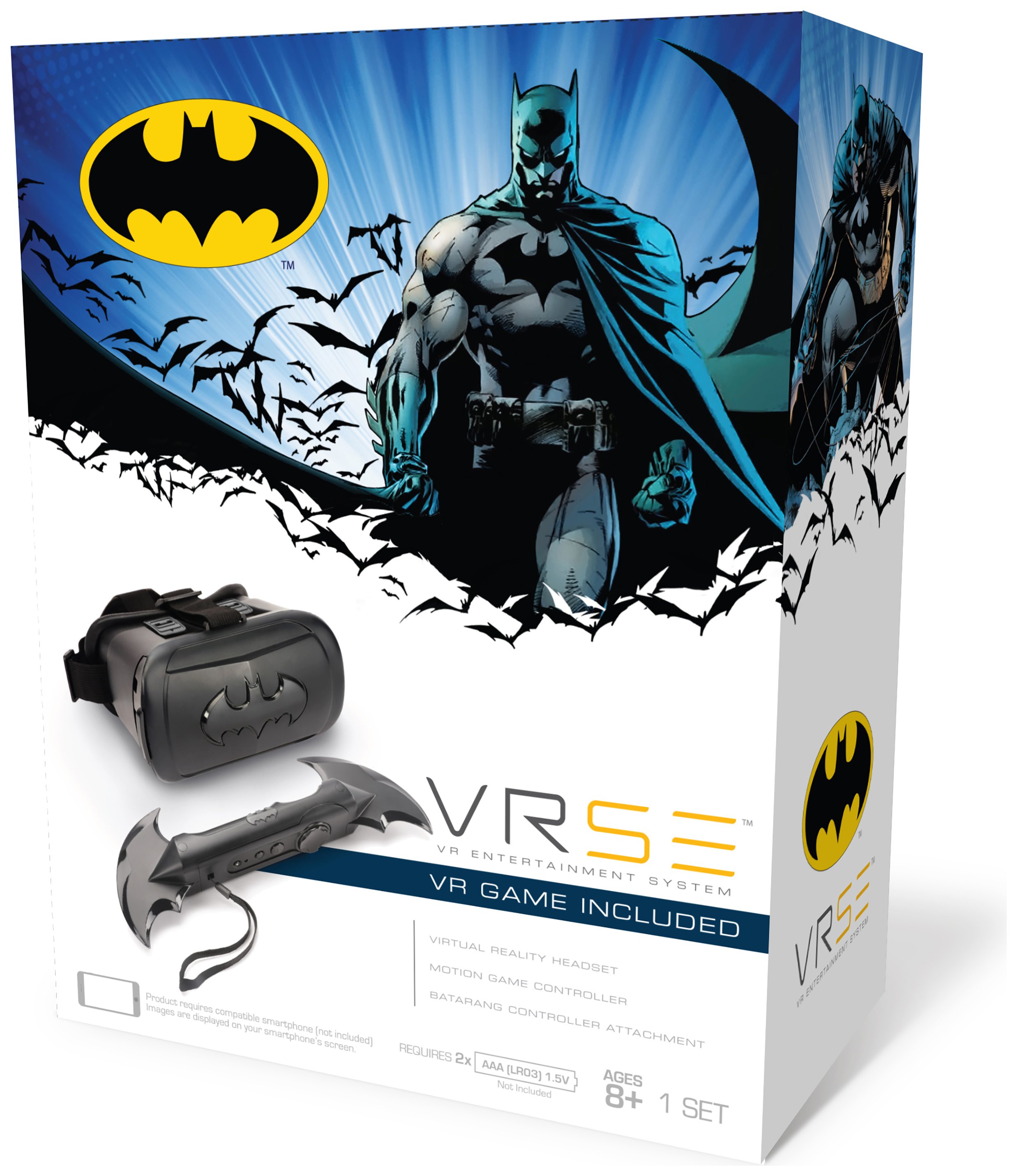 Vrse batman virtual reality on sale set