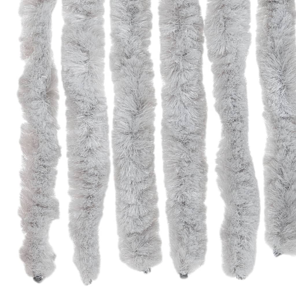 Buy Walplus Chenille Fly Door Curtain - Grey - 100 x 200 cm