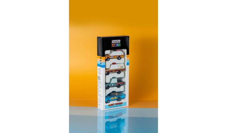Candylab Toon Race Car Rust Patrol 4-Pack - Multicolour