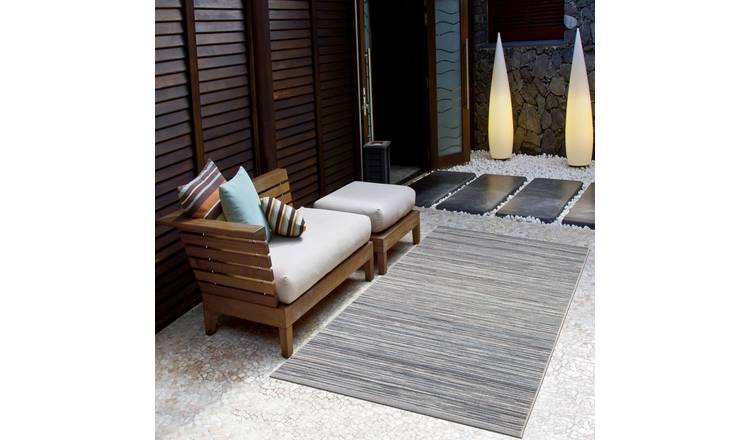 Mega Flooring Blue Striped Striped Rug - 160 x 230cm