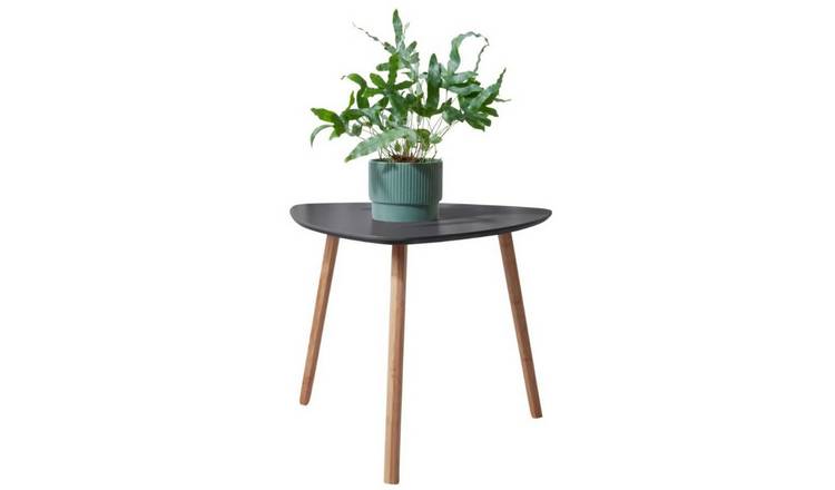 Noa & Nani Malme Large Side Table - Storm Grey & Natural Pine