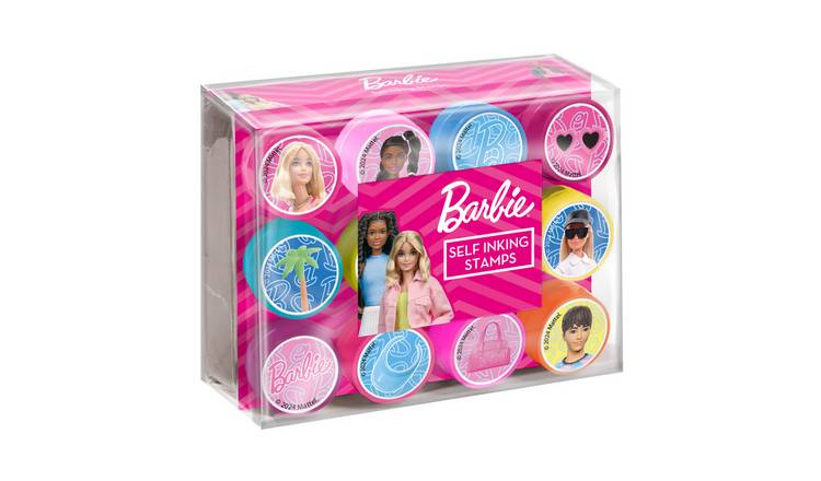 Totum Barbie Self Inking Stamps Craft Set - Age 3+
