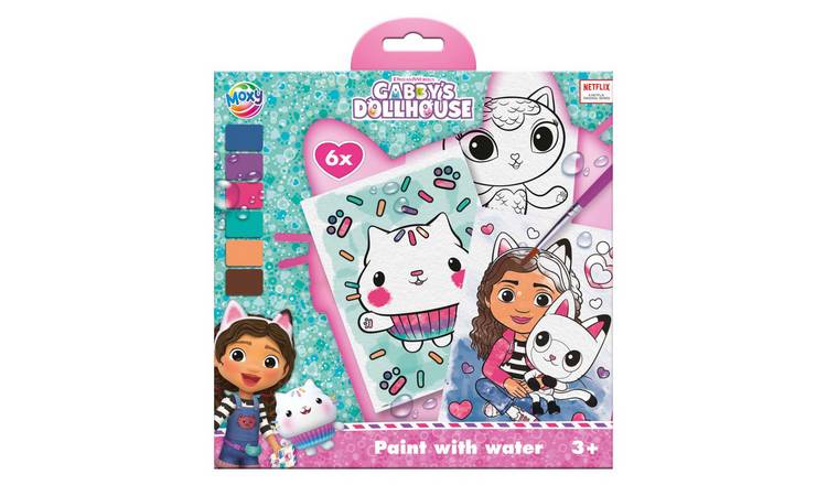 Totum Gabby Dollhouse Paint With Water Craft Set