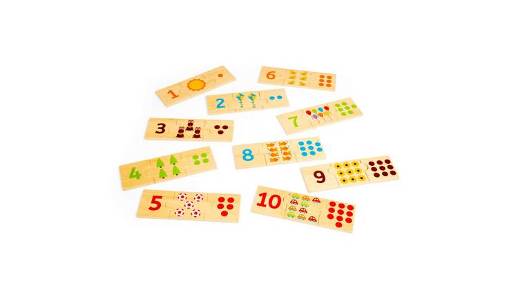 Bigjigs Toys Number Tiles - 18 Months +