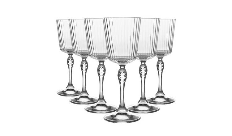 Bormioli Rocco America '20s Cocktail Glasses - 250ml - Clear - Pack of 6
