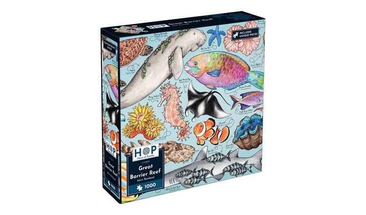 The House of Puzzles Great Barrier Reef 1000 Piece Jigsaw Puzzle