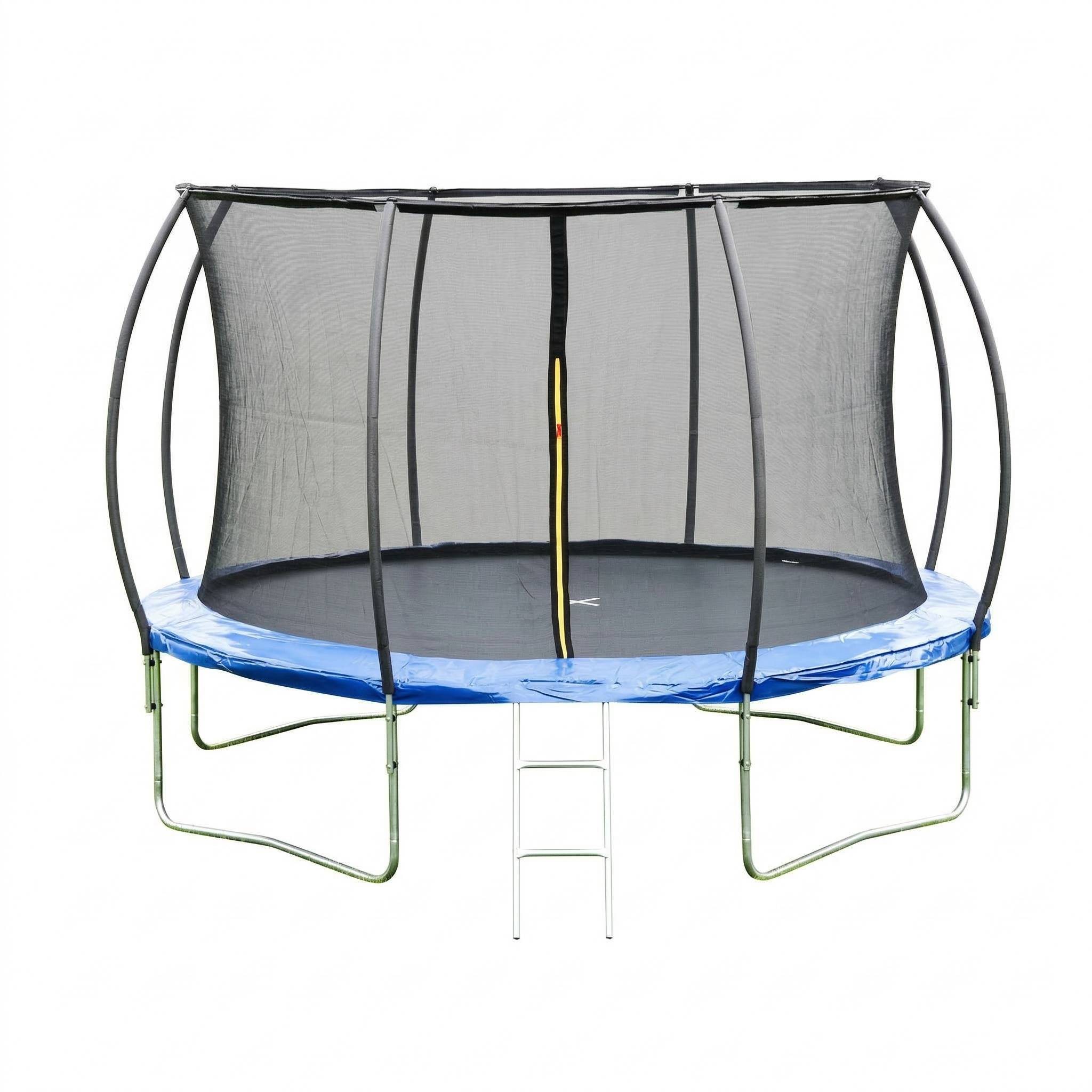 Artemis Home Leapfrog 12FT Round Outdoor Trampoline - Blue - Image 2