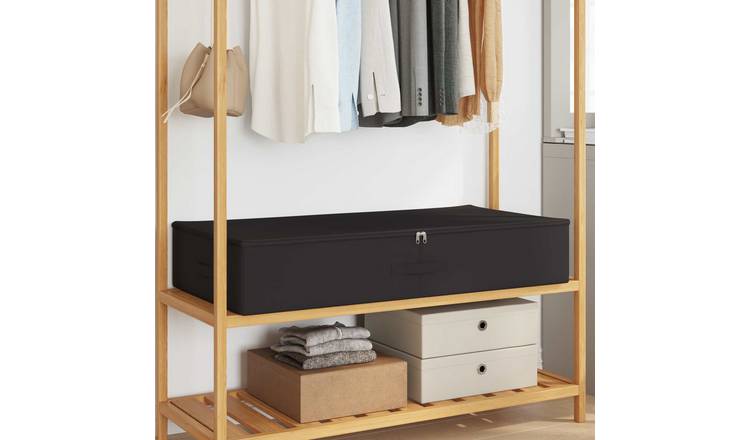 Walplus Fabric Storage Box Non-woven - Anthracite - 90 x 48 x 15 cm