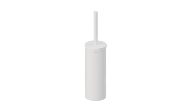 Cosmic Logic Toilet Brush & Holder - Matt White