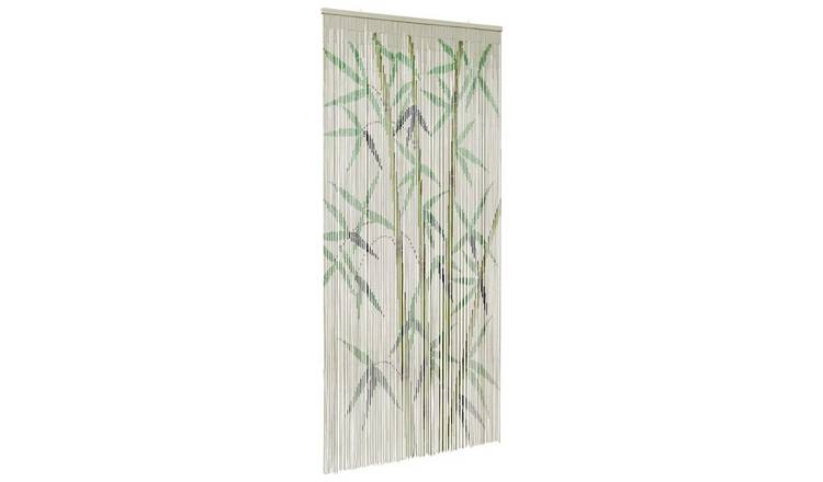 Walplus Wood Bamboo Theme Insect Door Screen - Green - 100 x 200 cm