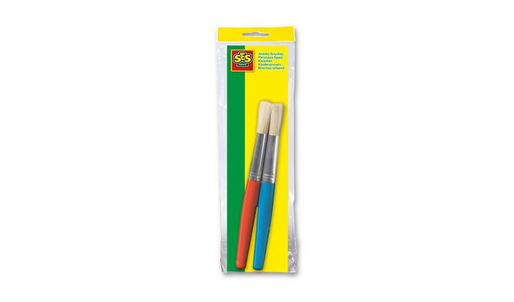 SES Creative Jumbo Paint Brushes 2 Piece Art Set