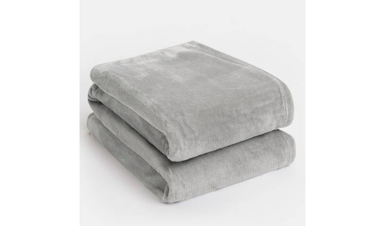 OHS Ultra Soft Blanket Throw 150 x 200cm - Slate
