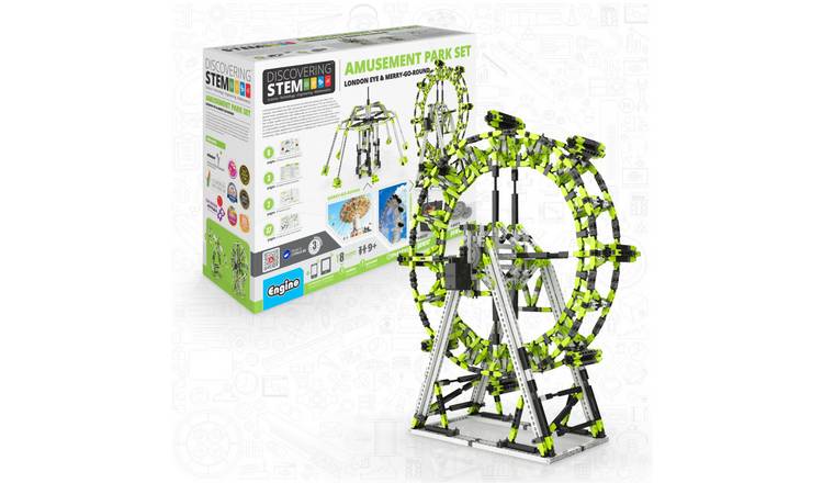Engino Amusement Park Longdon Eye & Ferris Wheel STEM Set