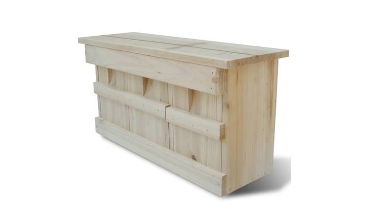 Walplus Solid Wood Sparrow Nesting Box - 44 x 15.5 x 21.5 cm