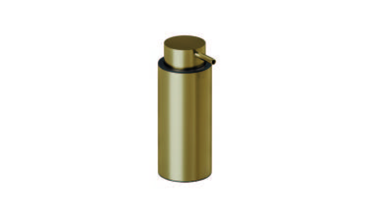 Cosmic Logic Soap Dispenser - Brushed Gold Pvd