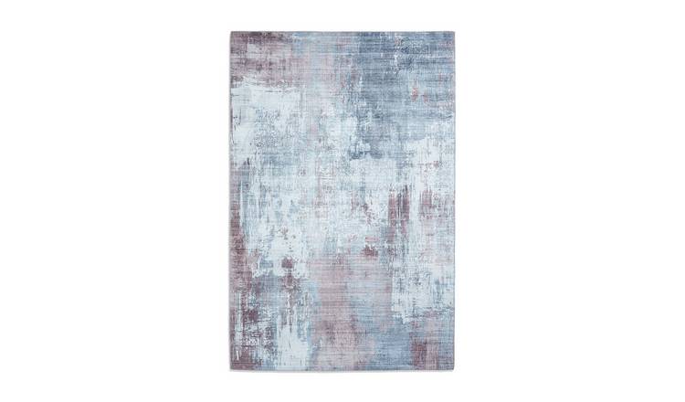 Mega Flooring Grey Modern Abstract Rug - 120 x 170cm