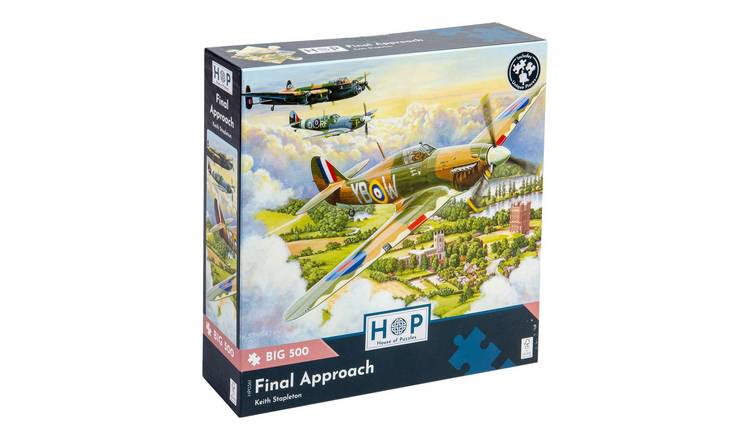 The House of Puzzles Final Approach BIG 500 Piece Jigsaw Puzzle