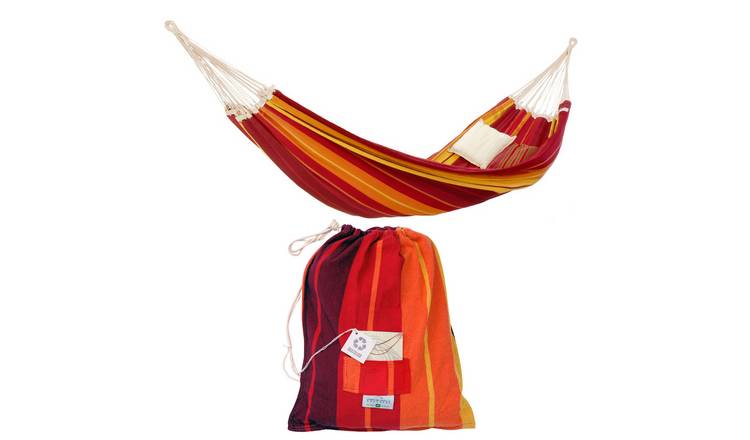 Amazonas Gigante 4 Person Cotton Hammock – Lava