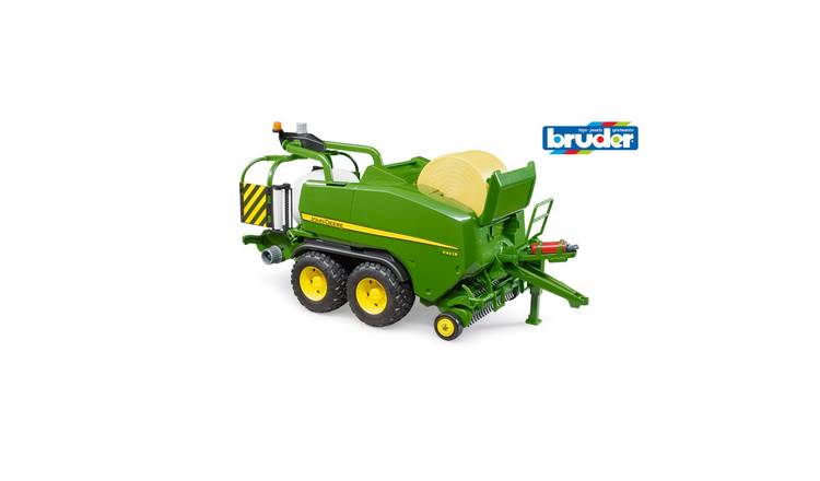 Bruder 1:16 John Deere Wrapping Chamber Baler C441R - Green