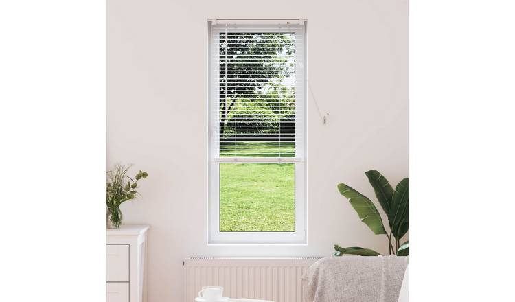 Walplus PVC Window Blind - White - 150 x 60 cm
