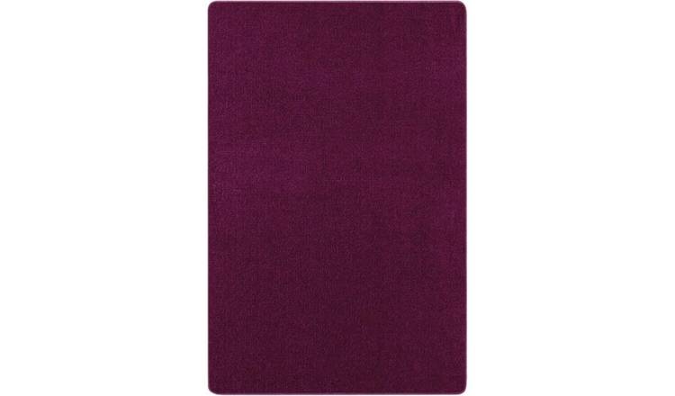 Hanse Home Purple Plain Rug - 140 x 200cm