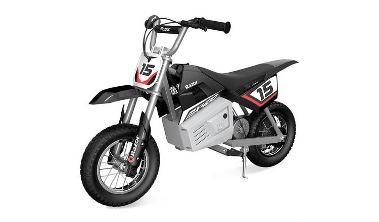Razor MX400 Dirt Rocket 24V Kids Electric Ride On Bike - Black