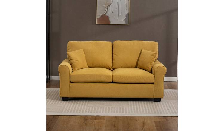 Artemis Home Lewiston Fabric Pull Out Sofabed - Yellow