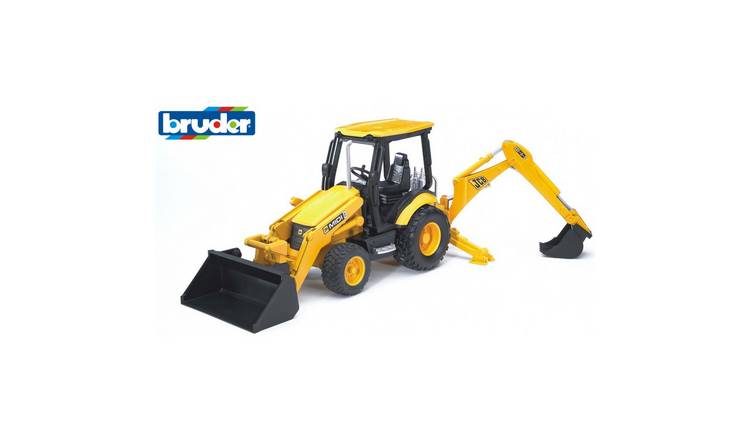 Bruder 1:16 JCB MIDI CX Backhoe Loader - Yellow