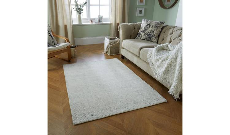Mega Flooring Grey Handmade  Rug - 80 x 150cm