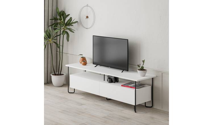Decortie Cornea Particleboard TV Unit - White