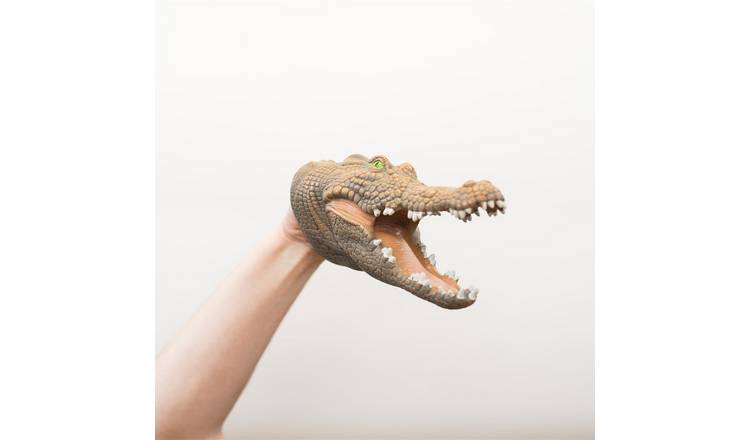 Wild Thingz Hand Puppet Soft Toy - Crocodile